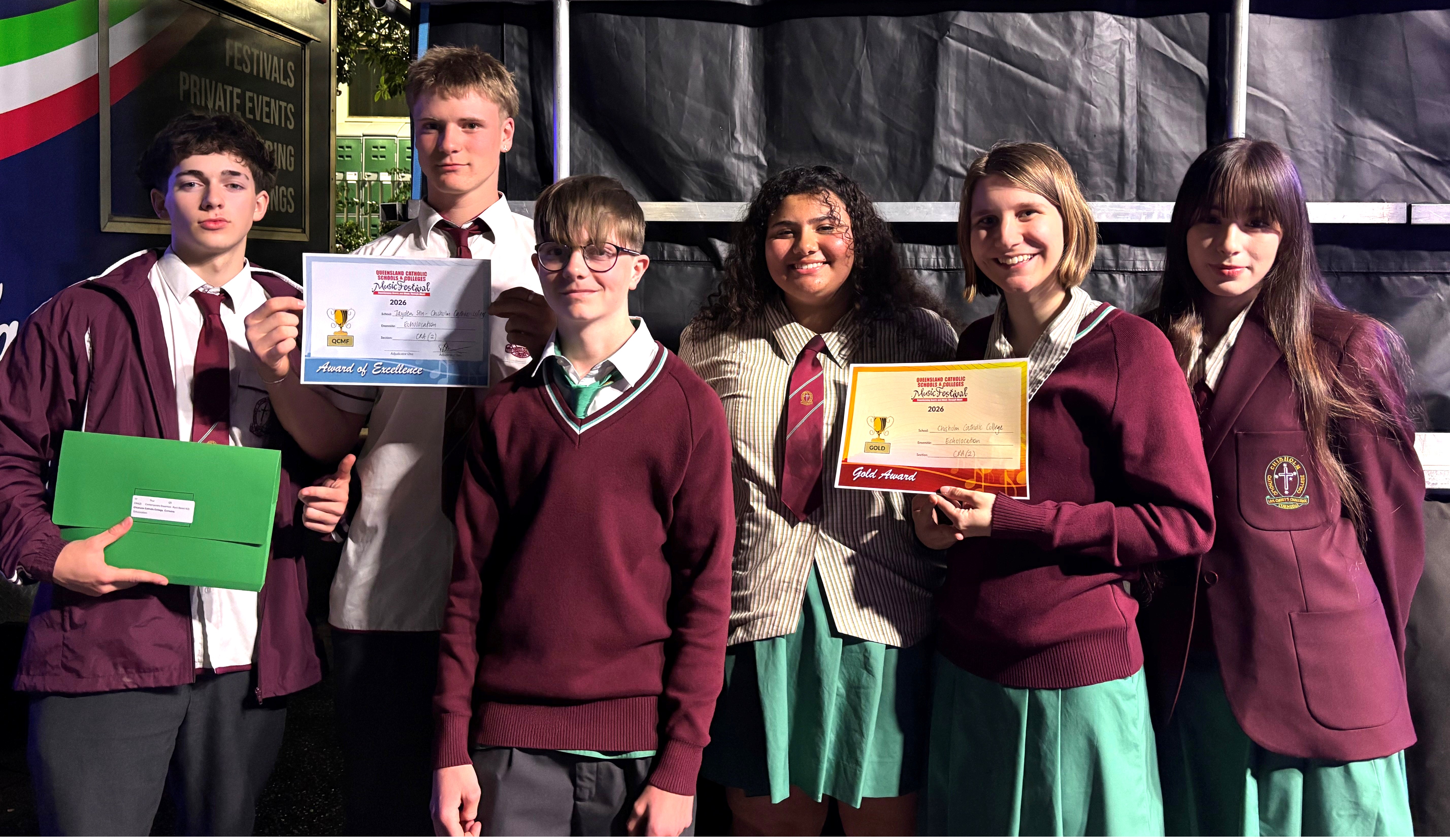 Copyright Brisbane Catholic Education, Chisholm Catholic College, 2026.
